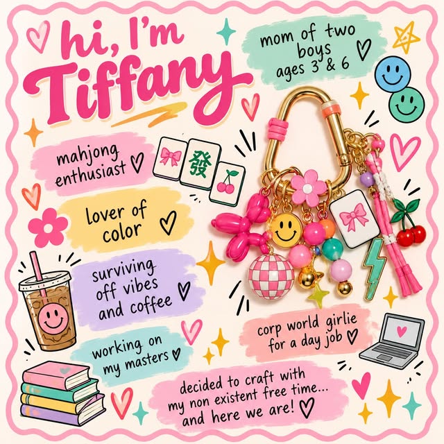 Meet Tiffany: colorful introduction artwork from Here for the Hook